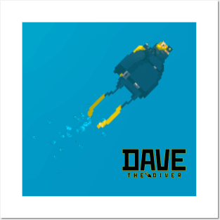 DAVE the diver Fan Art Posters and Art